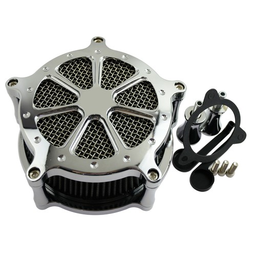 Chrom luftfilter grau - chrom,