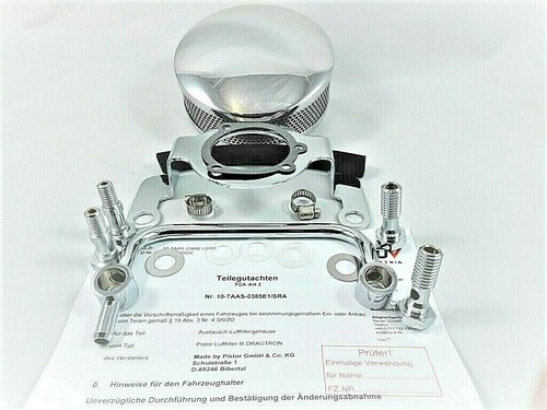 Dragtron luftfilter chrom - dragtron,