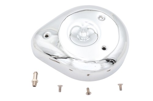 Chrom teardrop luftfilter kit - chrom,