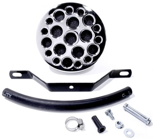 Luftfilter kit chrom für - kit,